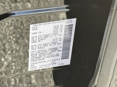 2024 Nissan Pathfinder Platinum