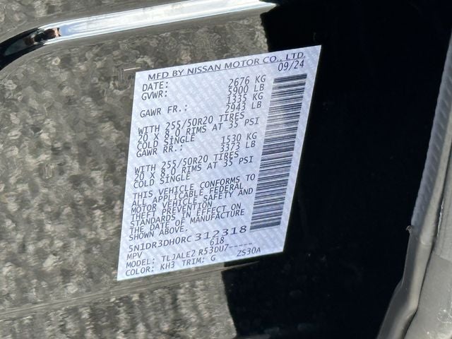 2024 Nissan Pathfinder Platinum