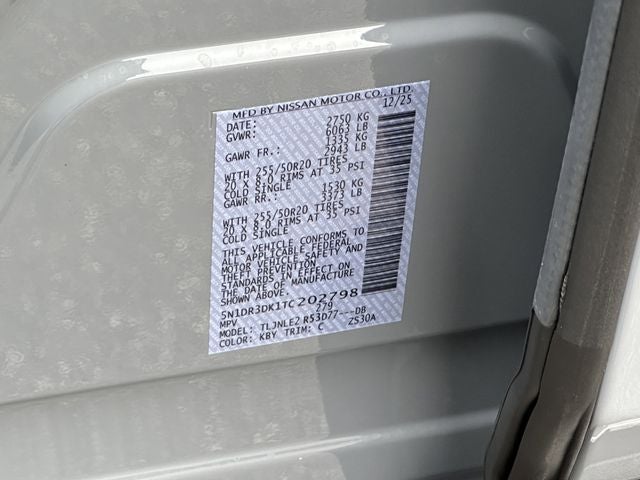 2026 Nissan Pathfinder Platinum