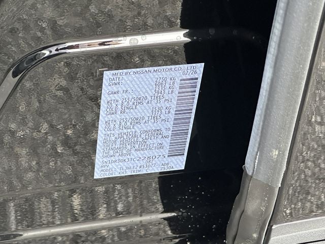 2026 Nissan Pathfinder Platinum