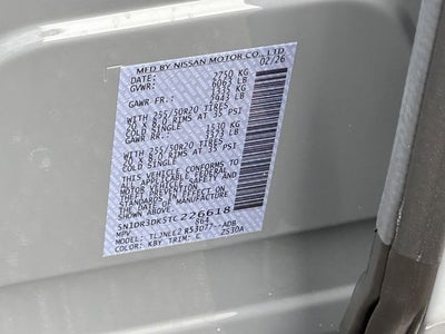 2026 Nissan Pathfinder Platinum