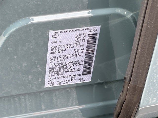 2026 Nissan Pathfinder Platinum