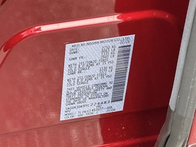 2026 Nissan Pathfinder Platinum