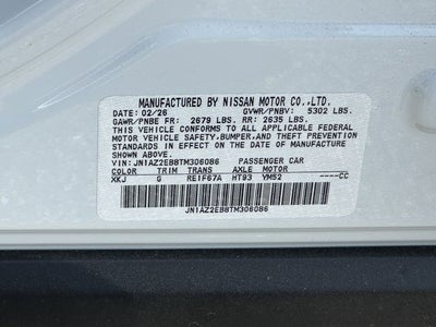 2026 Nissan Leaf PLATINUM+