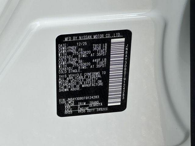 2026 Nissan Armada PRO-4X