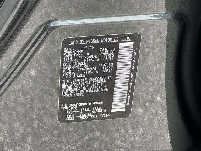 2026 Nissan Armada PRO-4X