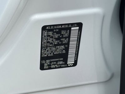 2025 INFINITI QX80 SENSORY