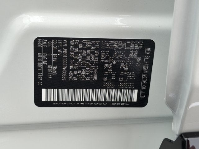 2026 Nissan Rogue Platinum