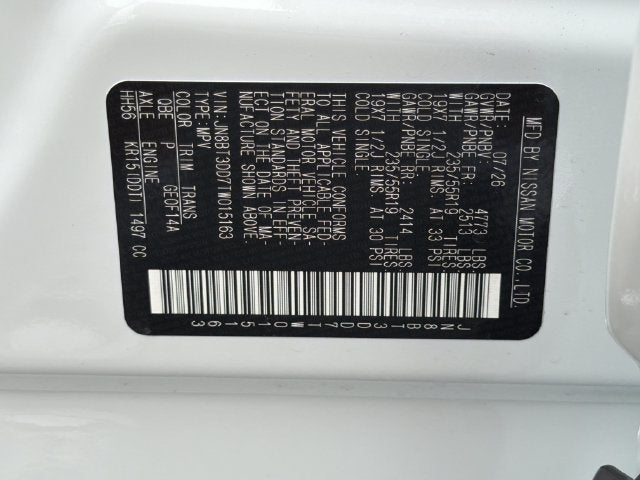 2026 Nissan Rogue Platinum
