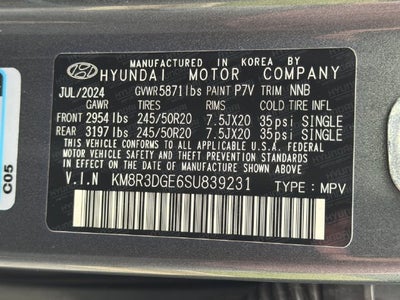 2025 Hyundai Palisade XRT