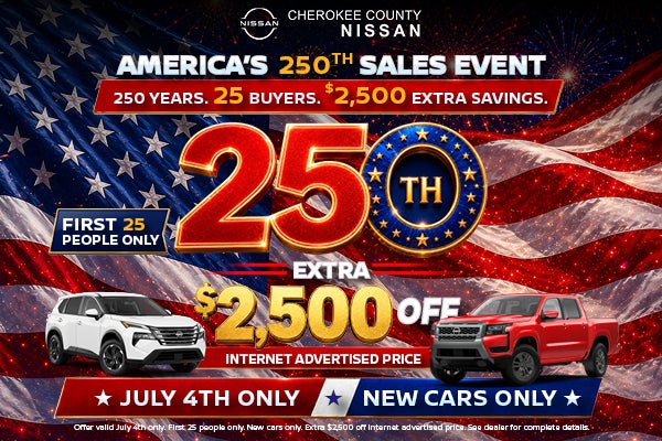 July 4th Sale