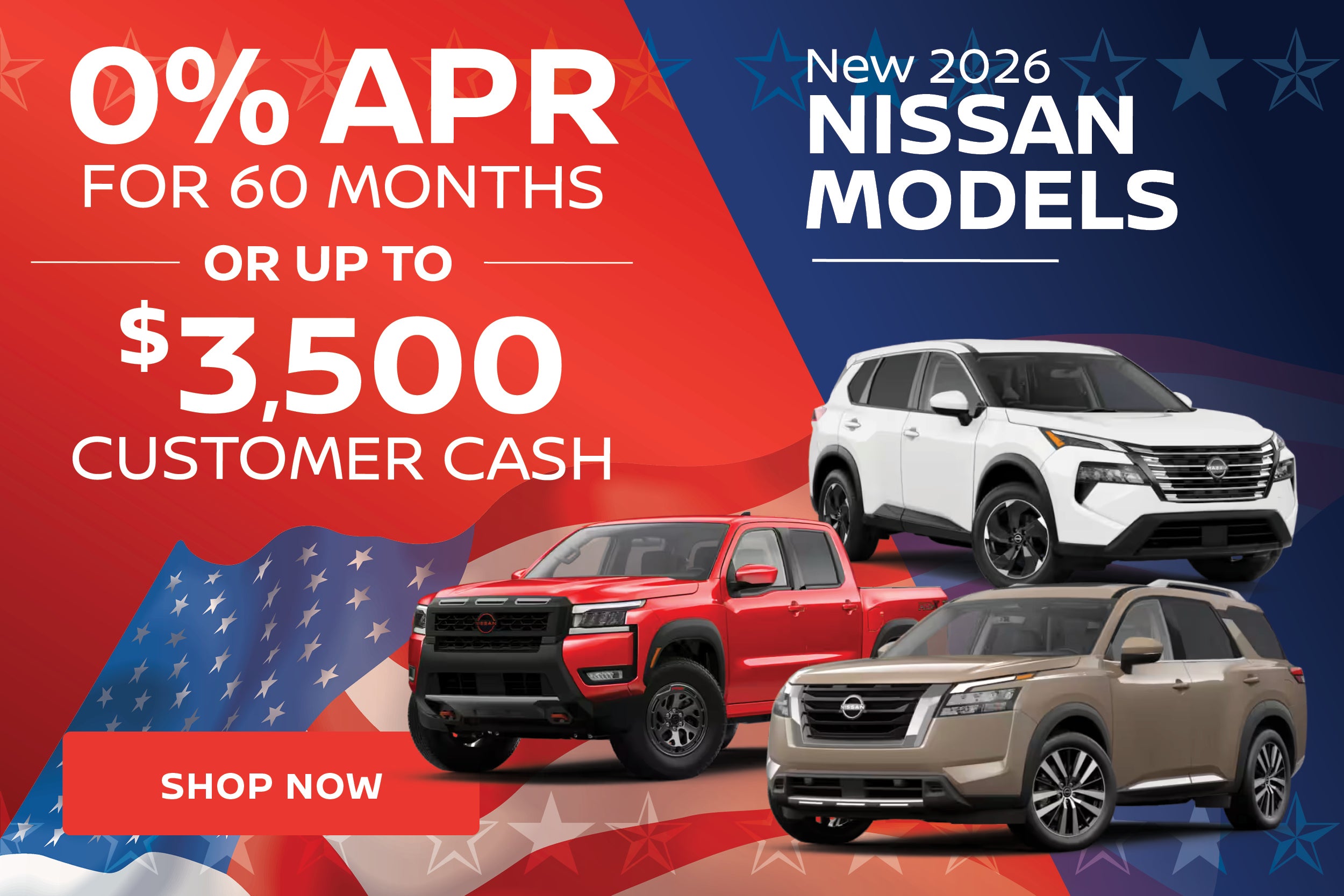 Nissan Models (Rogue, Pathfinder, Frontier)