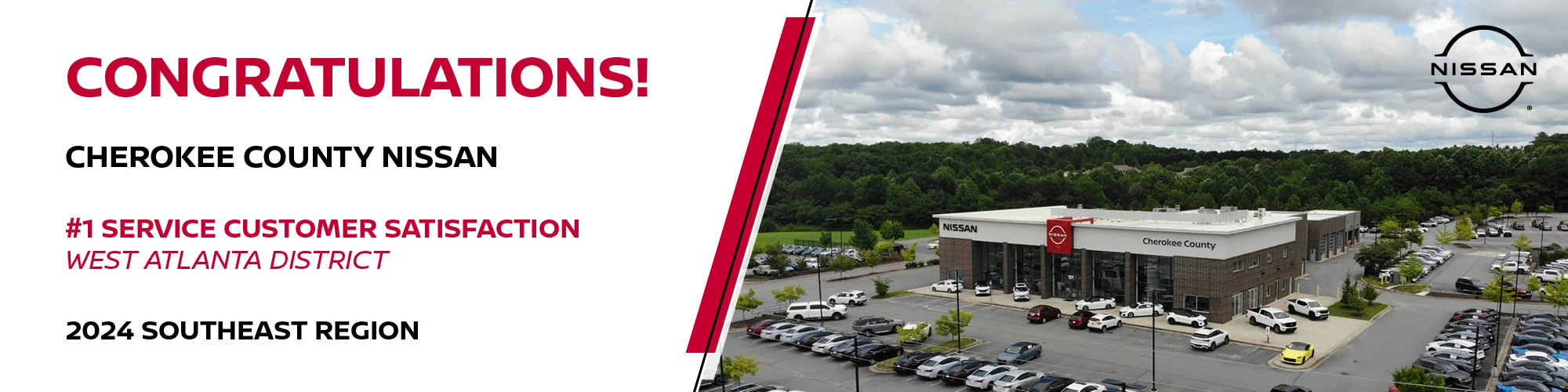 Cherokee County Nissan #1 Service Customer Satisfaction