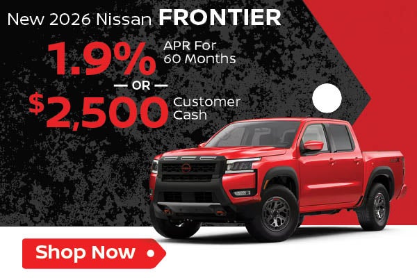 New 2026 Nissan Frontier