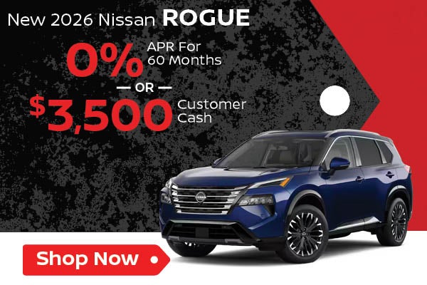 New 2026 Nissan Rogue