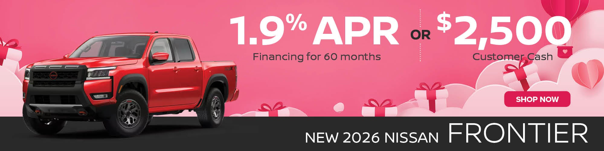 New 2026 Nissan Frontier