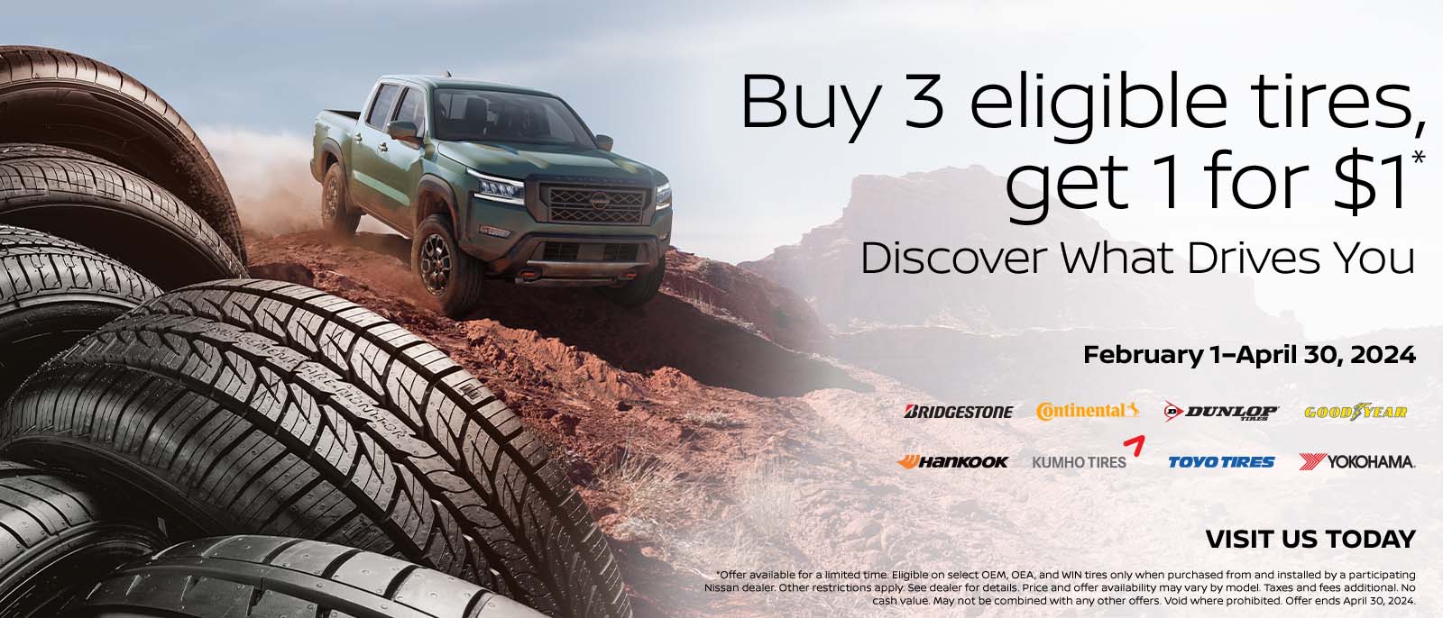 Nissan Tire Offer